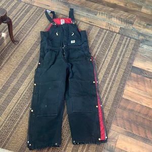 Carhartt insulated bibs